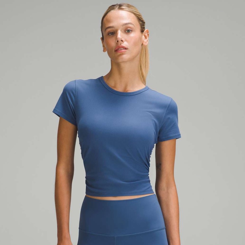Lululemon All It Takes Ribbed Nulu Short Sleeve Shirt